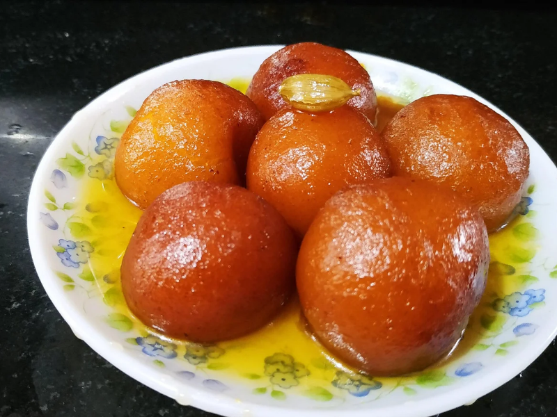 Gulabjamun recipe with milk powder