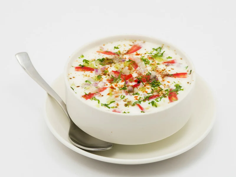 Cucumber raita