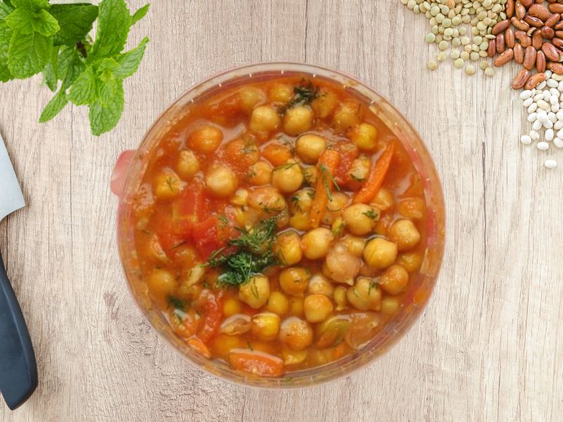 Chana/chole masala (chickpeas)